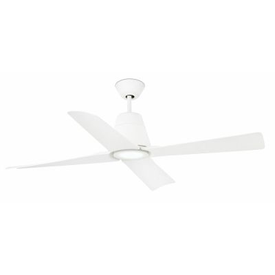 TYPHOON VENTILATORE CON LUCE LED 16W D130 CM 5 FINITURE DA ESTERNO IP44 CON TELECOMANDO FARO VENTILATORI - Cristalensi Shop Onli