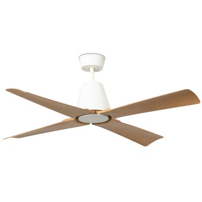 TYPHOON VENTILATORE CON LUCE LED 16W D130 CM 5 FINITURE DA ESTERNO IP44 CON TELECOMANDO FARO VENTILATORI - Cristalensi Shop Onli