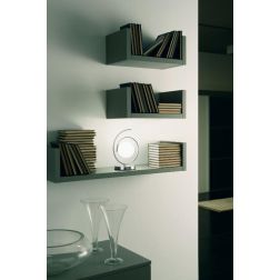 3350-30 ENSEMBLE LAMPADA DA TAVOLO MODERNA E ORIGINALE A LED 5W NICKEL SATINATO DI FABAS LUCE Fabas Luce - Cristalensi Shop Onli 2