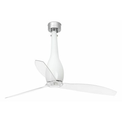ETERFAN VENTILATORE DI DIAMETRO 128 CM CON FUSTO IN VETRO IN VARI COLORI FARO VENTILATORI - Cristalensi Shop Online