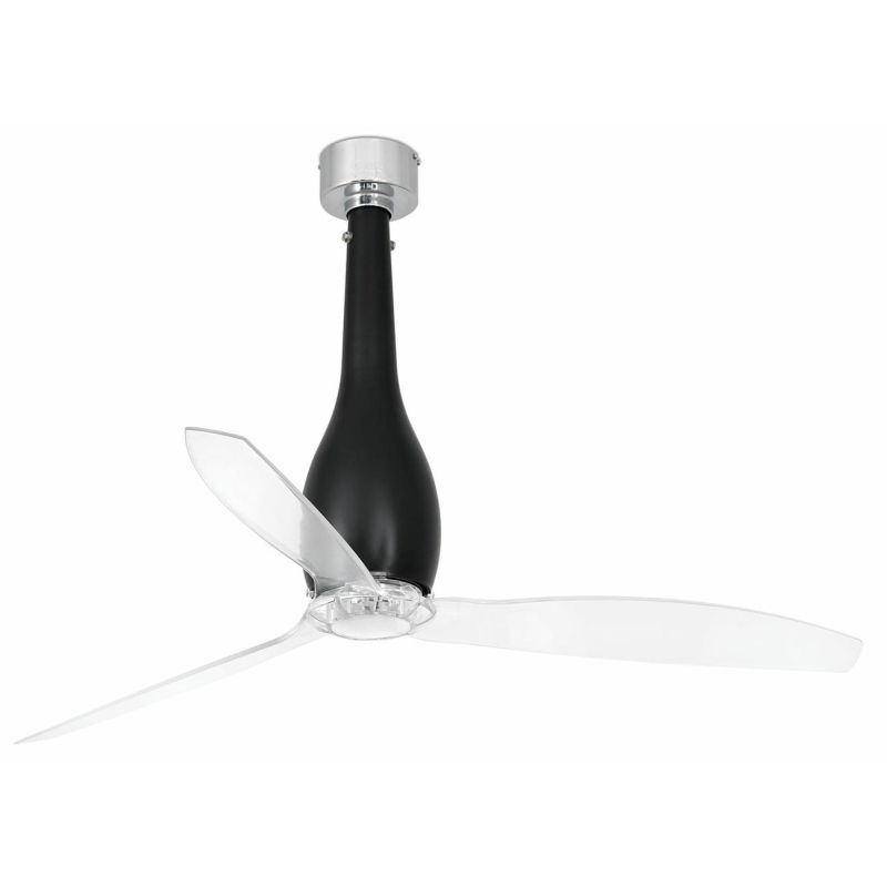 ETERFAN VENTILATORE DI DIAMETRO 128 CM CON FUSTO IN VETRO IN VARI COLORI FARO VENTILATORI - Cristalensi Shop Online