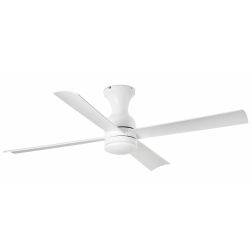 FRASER VENTILATORE BIANCO CON 4 PALE LUCE LED 16W DIAMETRO CM 120 E TELECOMANDO INCLUSO FARO VENTILATORI - Cristalensi Shop Onli 2