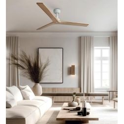 KLIM L VENTILATORE DA SOFFITTO D150 CM SENZA LUCE 3 COLORI 3 PALE E TELECOMANDO INCLUSO FARO VENTILATORI - Cristalensi Shop Onli