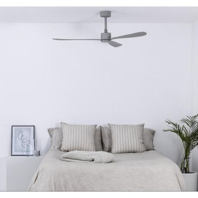 AMELIA L VENTILATORE DA SOFFITTO D132 CM SENZA LUCE 3 FINITURE 3 PALE E TELECOMANDO INCLUSO FARO VENTILATORI - Cristalensi Shop