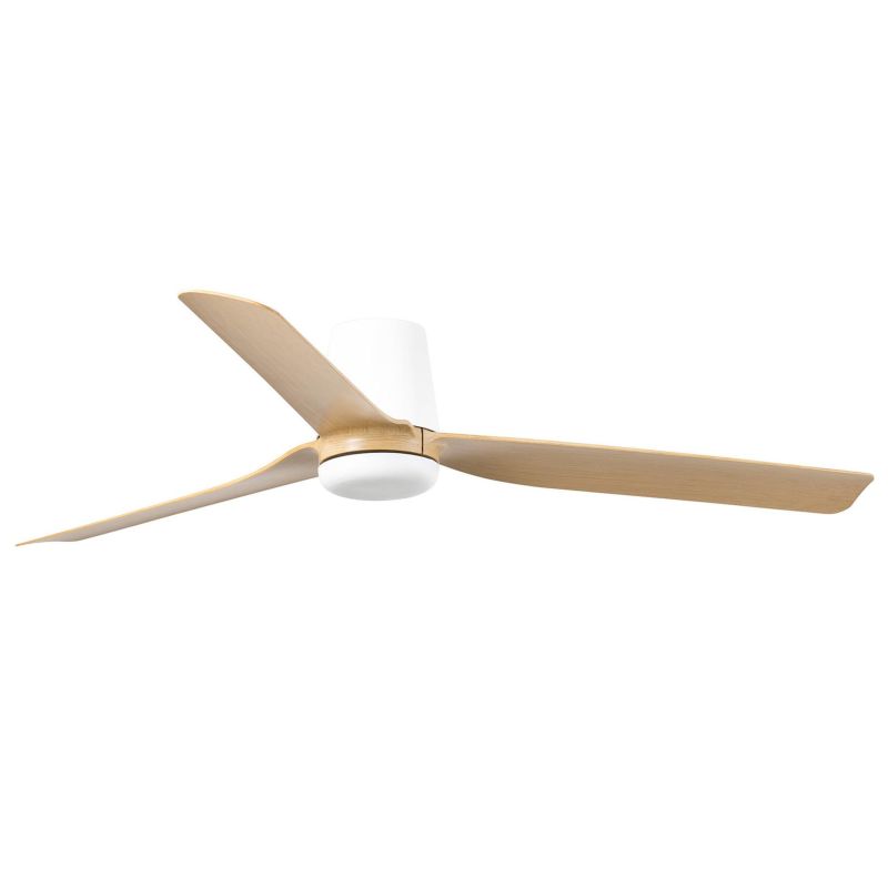 PUNT TUB M VENTILATORE D130 CM SENZA LUCE 4 FINITURE COLORE 3 PALE CON TELECOMANDO INCLUSO FARO VENTILATORI - Cristalensi Shop O