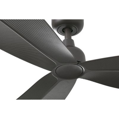 PALMA M VENTILATORE D129 CM SENZA LUCE IP44 COLORE MARRONE 3 PALE CON TELECOMANDO INCLUSO FARO VENTILATORI - Cristalensi Shop On