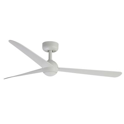 SFERA M VENTILATORE DA SOFFITTO D125 CM BIANCO O NERO 3 PALE CON TELECOMANDO INCLUSO FARO VENTILATORI - Cristalensi Shop Online