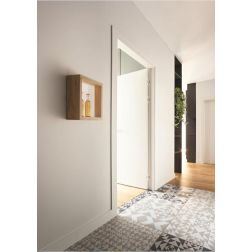 3471-22 WINDOW APPLIQUE DA ARREDO MODERNA QUADRATA BIANCA O QUERCIA LED 29W DI FABAS LUCE Fabas Luce - Cristalensi Shop Online 2