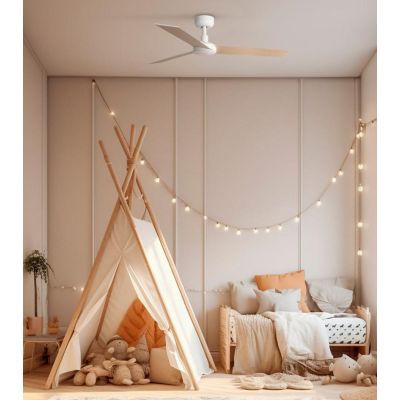 RUDDER S VENTILATORE DA SOFFITTO D106 CM SENZA LUCE 2 FINITURE 3 PALE E TELECOMANDO INCLUSO FARO VENTILATORI - Cristalensi Shop