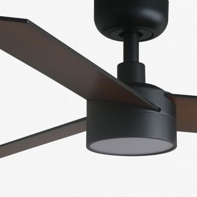 RUDDER S VENTILATORE DA SOFFITTO D106 CM LUCE LED 18W 2 FINITURE 3 PALE E TELECOMANDO INCLUSO FARO VENTILATORI - Cristalensi Sho