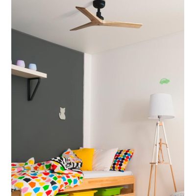 KLIM S VENTILATORE DA SOFFITTO D92 CM SENZA LUCE 3 COLORI 3 PALE E TELECOMANDO INCLUSO FARO VENTILATORI - Cristalensi Shop Onlin
