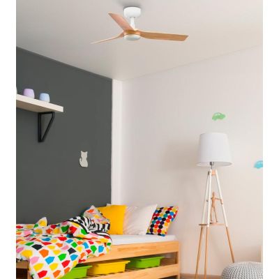MINI PUNT S VENTILATORE D90 CM SENZA LUCE 4 FINITURE COLORE 3 PALE CON TELECOMANDO INCLUSO FARO VENTILATORI - Cristalensi Shop O