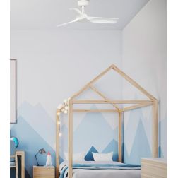 HEY S VENTILATORE D90 CM SENZA LUCE BIANCO O NERO 3 PALE CON TELECOMANDO INCLUSO FARO VENTILATORI - Cristalensi Shop Online 2