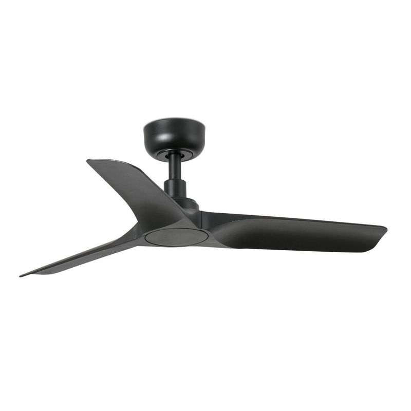 HEY S VENTILATORE D90 CM SENZA LUCE BIANCO O NERO 3 PALE CON TELECOMANDO INCLUSO FARO VENTILATORI - Cristalensi Shop Online