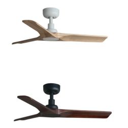 HEYWOOD S VENTILATORE DA SOFFITTO D90 CM SENZA LUCE 2 FINITURE 3 PALE E TELECOMANDO INCLUSO FARO VENTILATORI - Cristalensi Shop