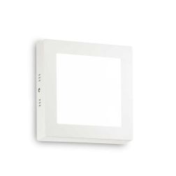PLAFONIERA MODERNA QUADRATA 4 MISURE CON LED INTEGRATO LUCE 3000K O 4000K BIANCA ECONOMICA Ideal Lux - Cristalensi Shop Online 2