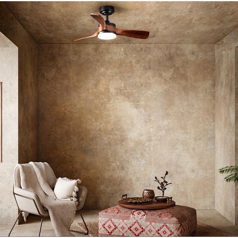 SIRIO VENTILATORE 3 PALE D90 CM LUCE LED 18W 2 COLORI CCT 3000-4000-6000K TELECOMANDO INCLUSO Perenz - Cristalensi Shop Online