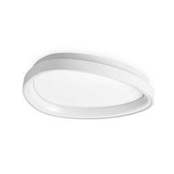 PLAFONIERA MODERNA OVALE IN 3 MISURE LED INTEGRATO LUCE 3000K IN METALLO 3 COLORI CRISTALENSI - Cristalensi Shop Online 2