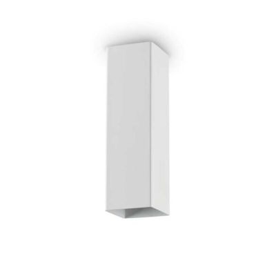SKY LAMPADA DA SOFFITTO FORMA RETTANGOLARE 3 MISURE ALTEZZA CM 20 - 40 - 75 IN METALLO BIANCO O NERO Ideal Lux - Cristalensi Sho