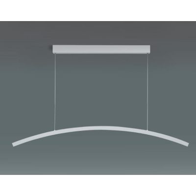 BOW SOSPENSIONE MODERNA AD ARCO LED 30W LUCE 3000K/4000K ALLUMINIO SABBIA,BIANCA O NERA Vivida International - Cristalensi Shop 