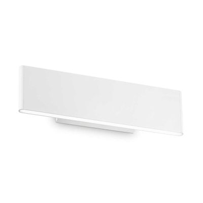 APPLIQUE A LED IN ALLUMINIO BIANCO O NERO 12W 1100 LUMEN LUCE SOPRA SOTTO CRISTALENSI - Cristalensi Shop Online