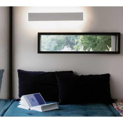 APPLIQUE MODERNA RETTANGOLARE LED 30W LUCE 3000K O 4000K IN ALLUMINIO BIANCO Ideal Lux - Cristalensi Shop Online