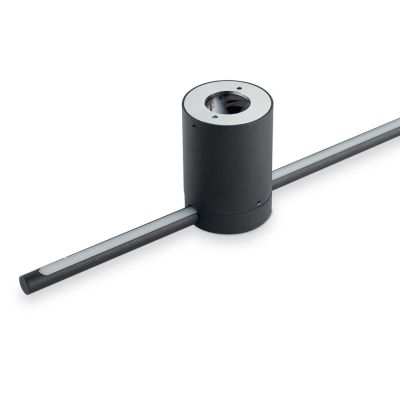 APPLIQUE LINEARE LUNGA 70 CM LED 12.5W LUCE 3000K METALLO BIANCO O NERO CRISTALENSI - Cristalensi Shop Online