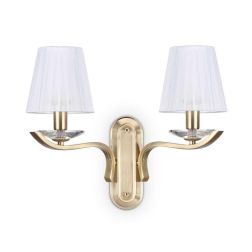 APPLIQUE CLASSICA IN METALLO CROMO OPPURE OTTONE CON PARALUMI IN ORGANZA BIANCHI CRISTALENSI - Cristalensi Shop Online 2