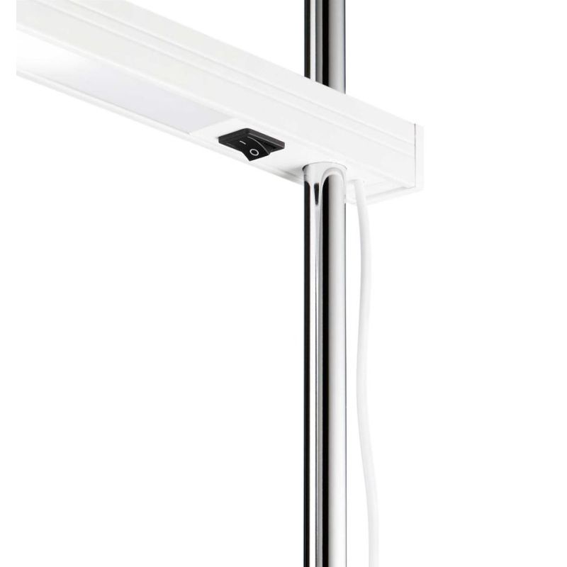 LAMPADA DA TAVOLO TECNICA IN METALLO CON DIFFUSORE ORIENTABILE E REGOLABILE IN ALTEZZA CRISTALENSI - Cristalensi Shop Online