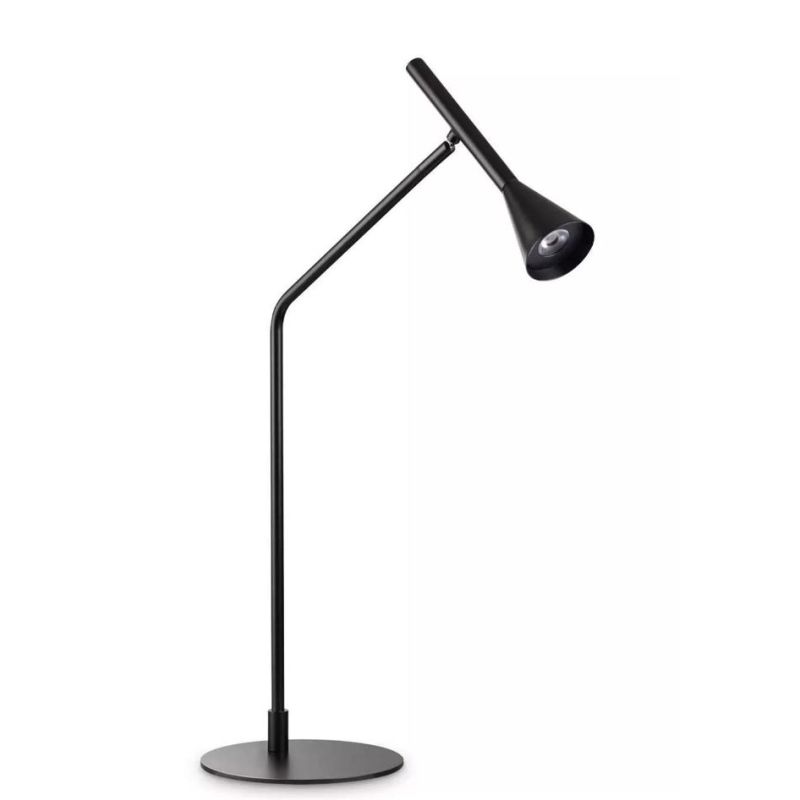 LAMPADA DA TAVOLO ORIENTABILE H65 CM LED 6.5W LUCE 3000K TOUCH DIMMER METALLO IN 3 COLORI CRISTALENSI - Cristalensi Shop Online