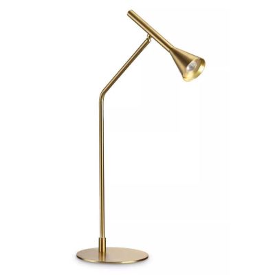 LAMPADA DA TAVOLO ORIENTABILE H65 CM LED 6.5W LUCE 3000K TOUCH DIMMER METALLO IN 3 COLORI CRISTALENSI - Cristalensi Shop Online