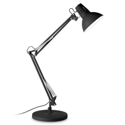 LAMPADA DA TAVOLO IN METALLO 3 COLORI BRACCI SNODATI DIFFUSORE ORIENTABILE CRISTALENSI - Cristalensi Shop Online