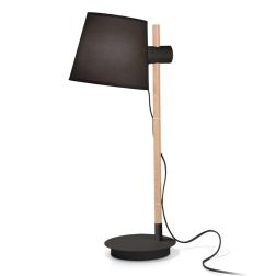LAMPADA DA TAVOLO MODERNA BIANCA O NERA H66 CM PARALUME REGOLABILE IN PVC CRISTALENSI - Cristalensi Shop Online 2