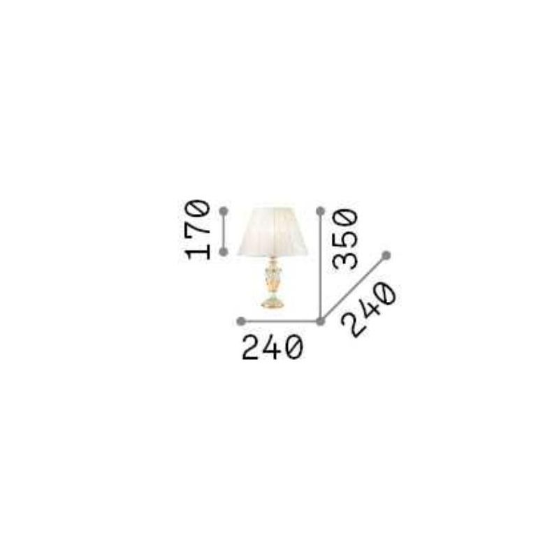 FIRENZE TL1 LUMETTO Ideal Lux - Cristalensi Shop Online