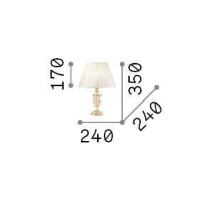 FIRENZE TL1 LUMETTO Ideal Lux - Cristalensi Shop Online
