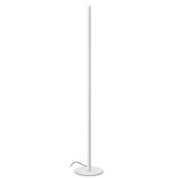 LAMPADA DA TERRA LINEARE H180 MODERNA IN METALLO NERO O BIANCO CON LED 24W LUCE 3000K CRISTALENSI - Cristalensi Shop Online 2