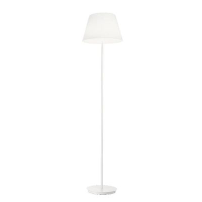 LAMPADA DA TERRA IN VETRO SOFFIATO BIANCO LATTE CON DIFFUSORE DIAMETRO CM 40 CRISTALENSI - Cristalensi Shop Online