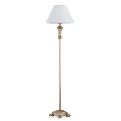 FIRENZE PT1 PIANTANA CLASSICA FINITURA BIANCA OPPURE ORO Ideal Lux - Cristalensi Shop Online