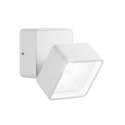 APPLIQUE DA ESTERNO IP54 ORIENTABILE BIANCO ANTRACITE O NERO LED 7W LUCE 4000K CRISTALENSI - Cristalensi Shop Online
