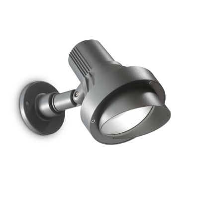 APPLIQUE FARETTO DA ESTERNO L30 CM IP65 CON DIFFUSORE ORIENTABILE COLORE ANTRACITE CRISTALENSI - Cristalensi Shop Online