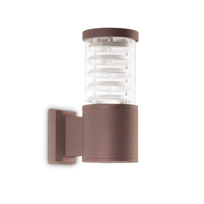 APPLIQUE PER ESTERNO MODERNO IN 5 COLORI IP44 DIFFUSORE IN PIREX CRISTALENSI - Cristalensi Shop Online