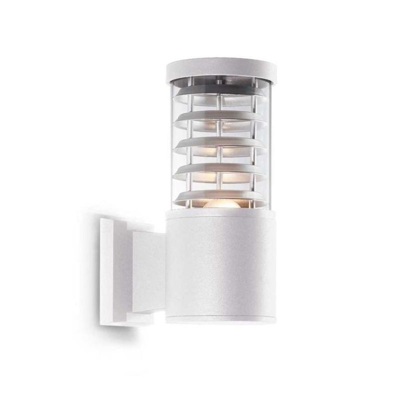 APPLIQUE PER ESTERNO MODERNO IN 5 COLORI IP44 DIFFUSORE IN PIREX CRISTALENSI - Cristalensi Shop Online