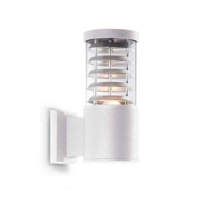 APPLIQUE PER ESTERNO MODERNO IN 5 COLORI IP44 DIFFUSORE IN PIREX CRISTALENSI - Cristalensi Shop Online