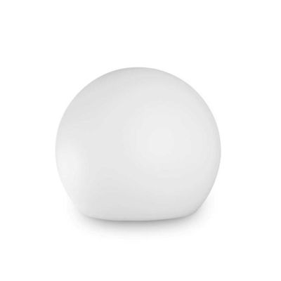 SFERA LUMINOSA BIANCA OPACA DA ESTERNO IN PLASTICA 4 MISURE IP44 ATTACCO E27 MODERNA CRISTALENSI - Cristalensi Shop Online