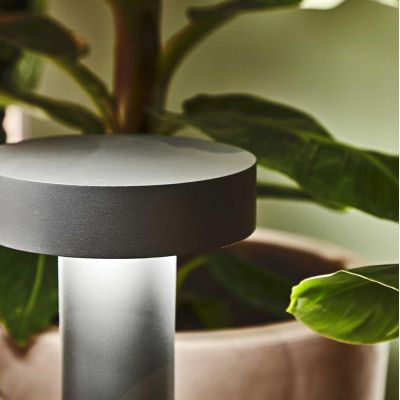 PALETTO DA ESTERNO H60 IP44 5 COLORI MODERNO LAMPADINE 4XG9 CRISTALENSI - Cristalensi Shop Online