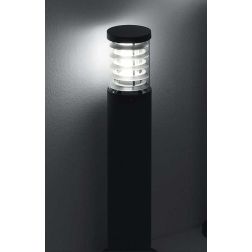 LAMPIONCINO DA ESTERNO ALTEZZA 60 CM IN 5 COLORI ALLUMINIO E PIREX IP44 CRISTALENSI - Cristalensi Shop Online