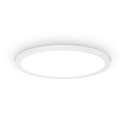 PLAFONIERA MODERNA BIANCA IN 4 MISURE CON LED INTEGRATO LUCE 3000K O 4000K IP40 CRISTALENSI - Cristalensi Shop Online 2
