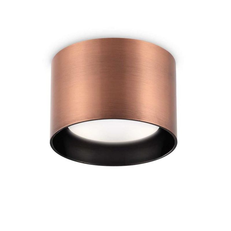 FARETTO DA SOFFITTO ROTONDO D10 CM IN METALLO 6 COLORI CON LAMPADINA GX53 CRISTALENSI - Cristalensi Shop Online