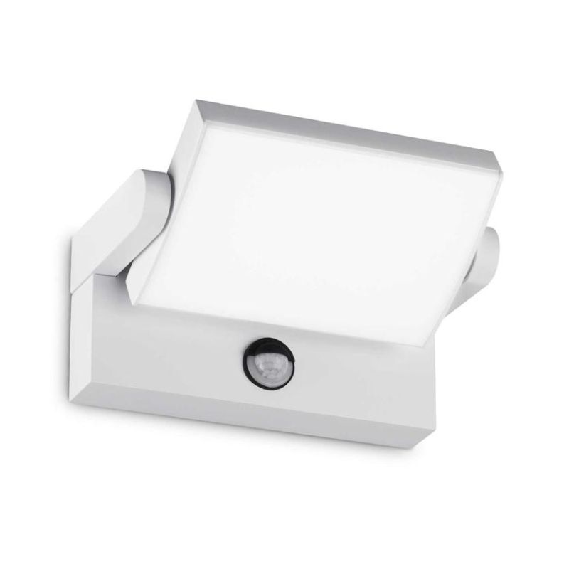 APPLIQUE ORIENTABILE DA ESTERNI CON SENSORE DI MOVIMENTO 5 COLORI IP54 LED 21W LUCE 3000K MODERNA CRISTALENSI - Cristalensi Shop