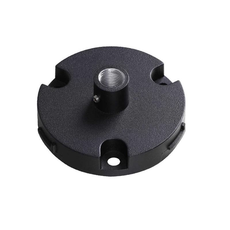 BASE ACCESSORIO PER PALI JEDI NERA O ANTRACITE D9.5 CM CRISTALENSI - Cristalensi Shop Online